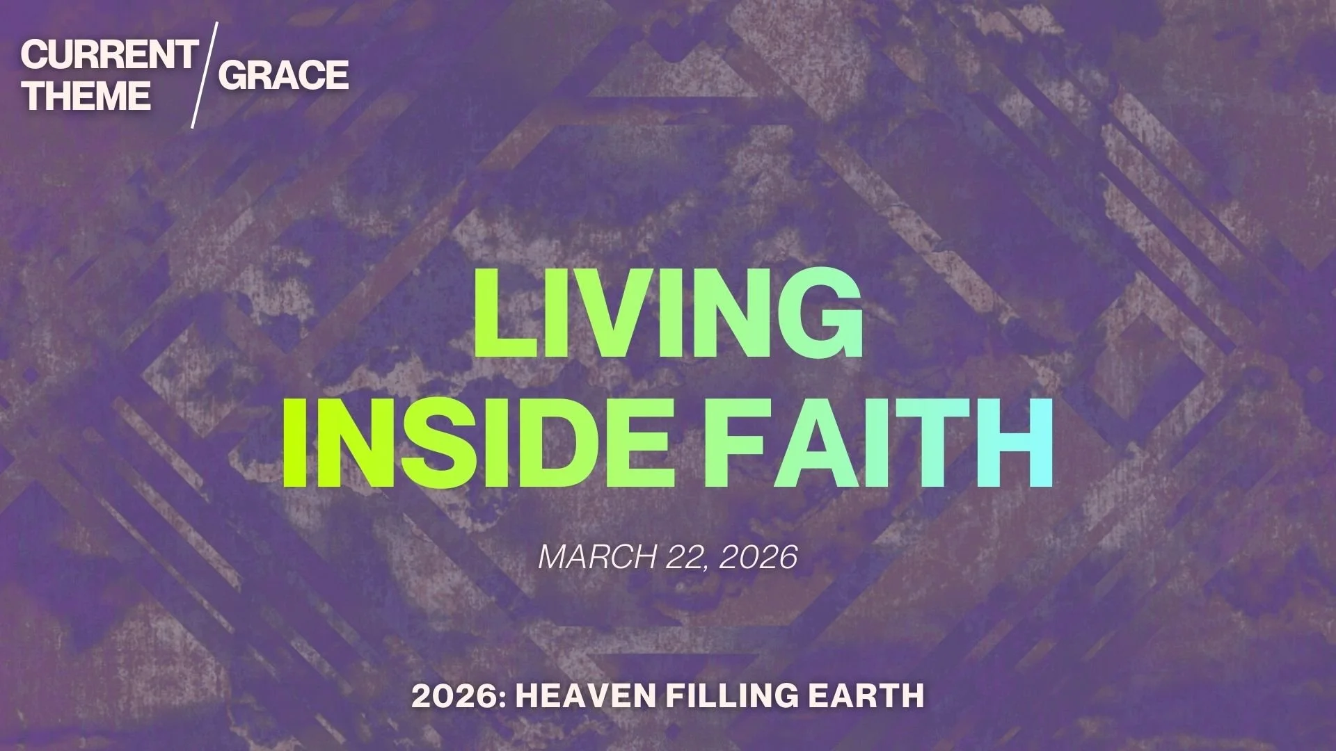 Living Inside Faith - Pastor Tim