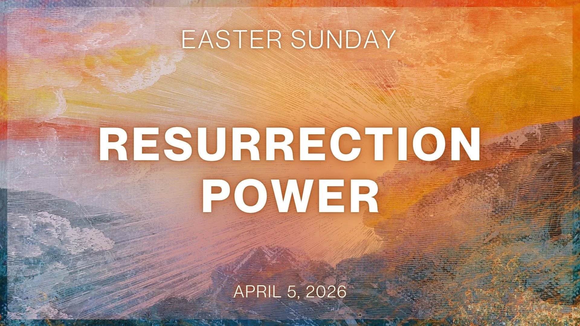 Resurrection Power - Pastor Tim