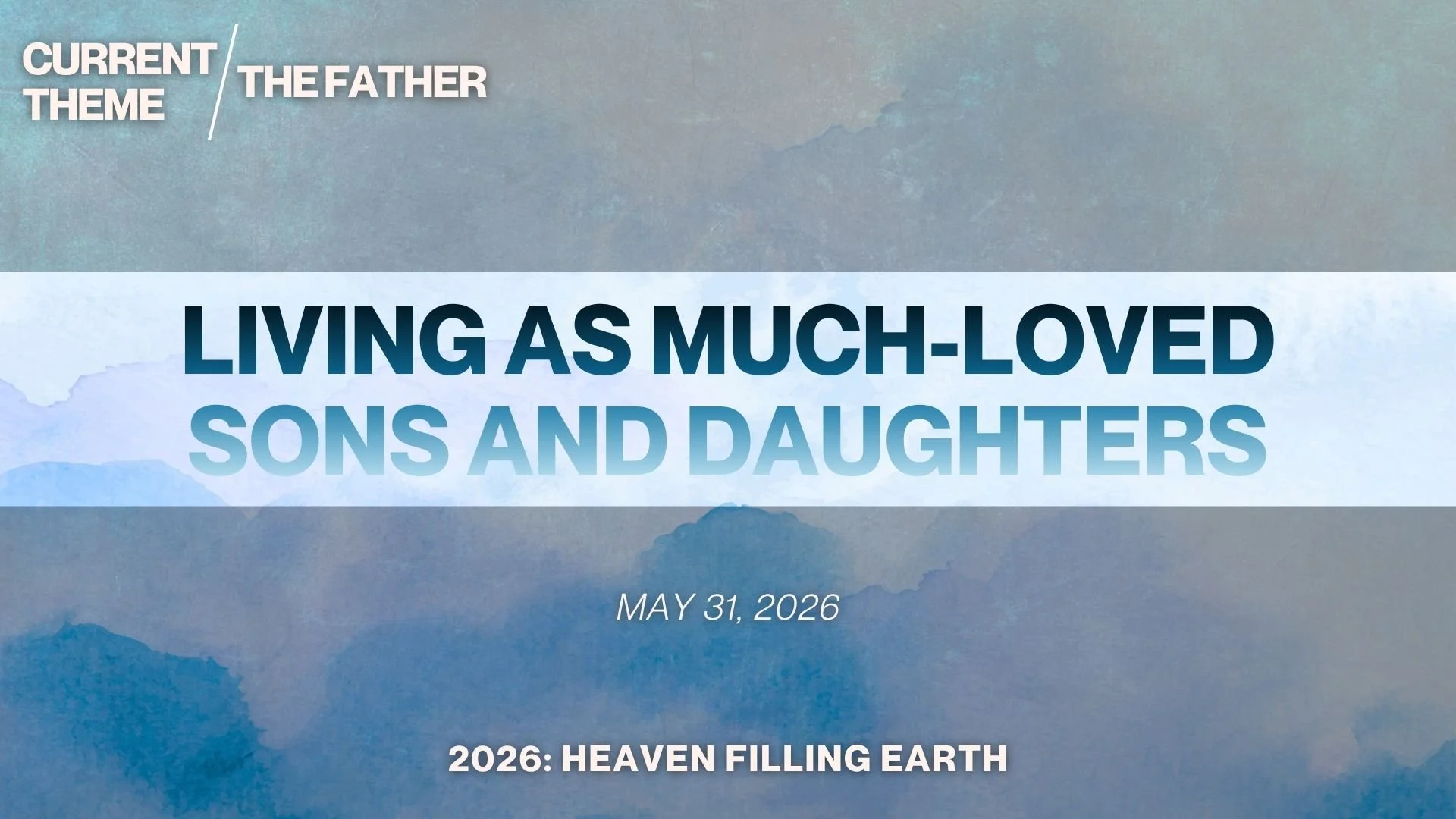 Living as Much-Loved Sons and Daughters - Pastor Dave