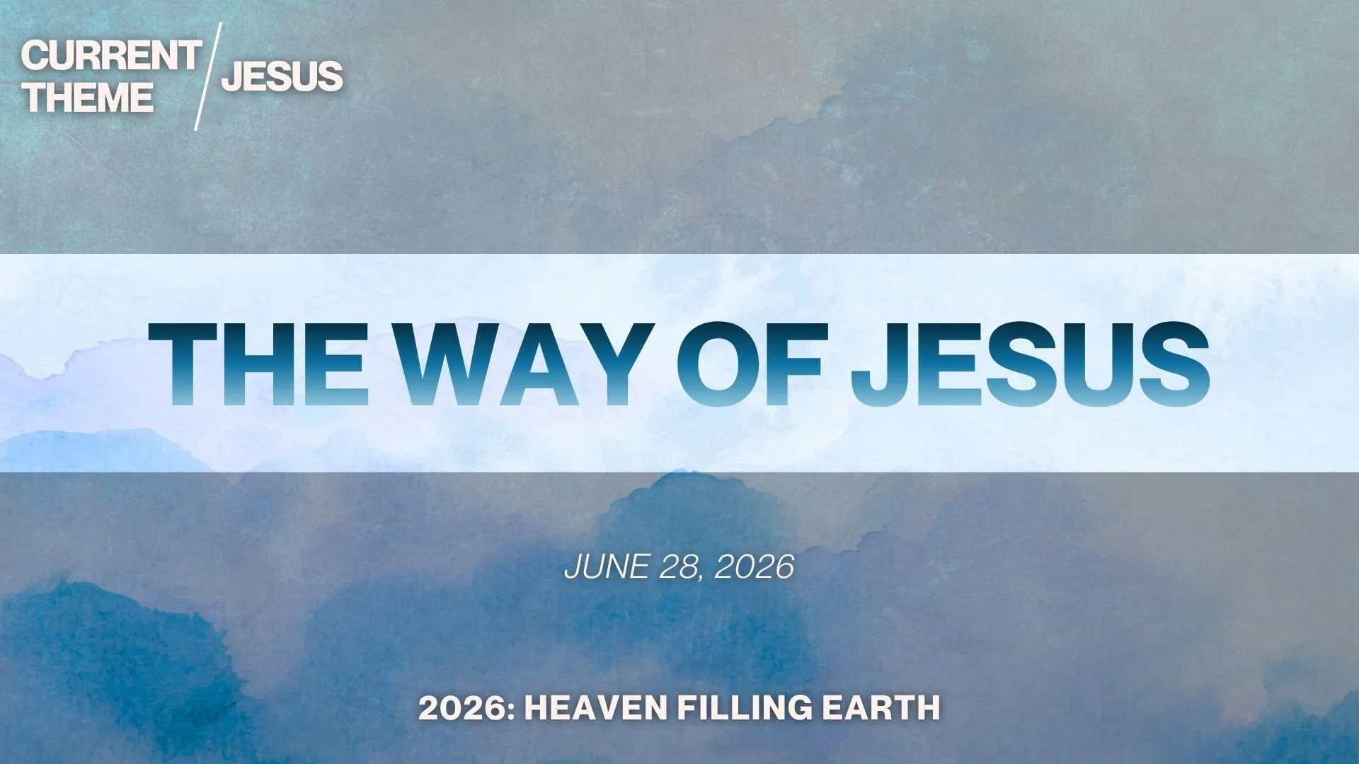 The Way of Jesus - Pastor Tim