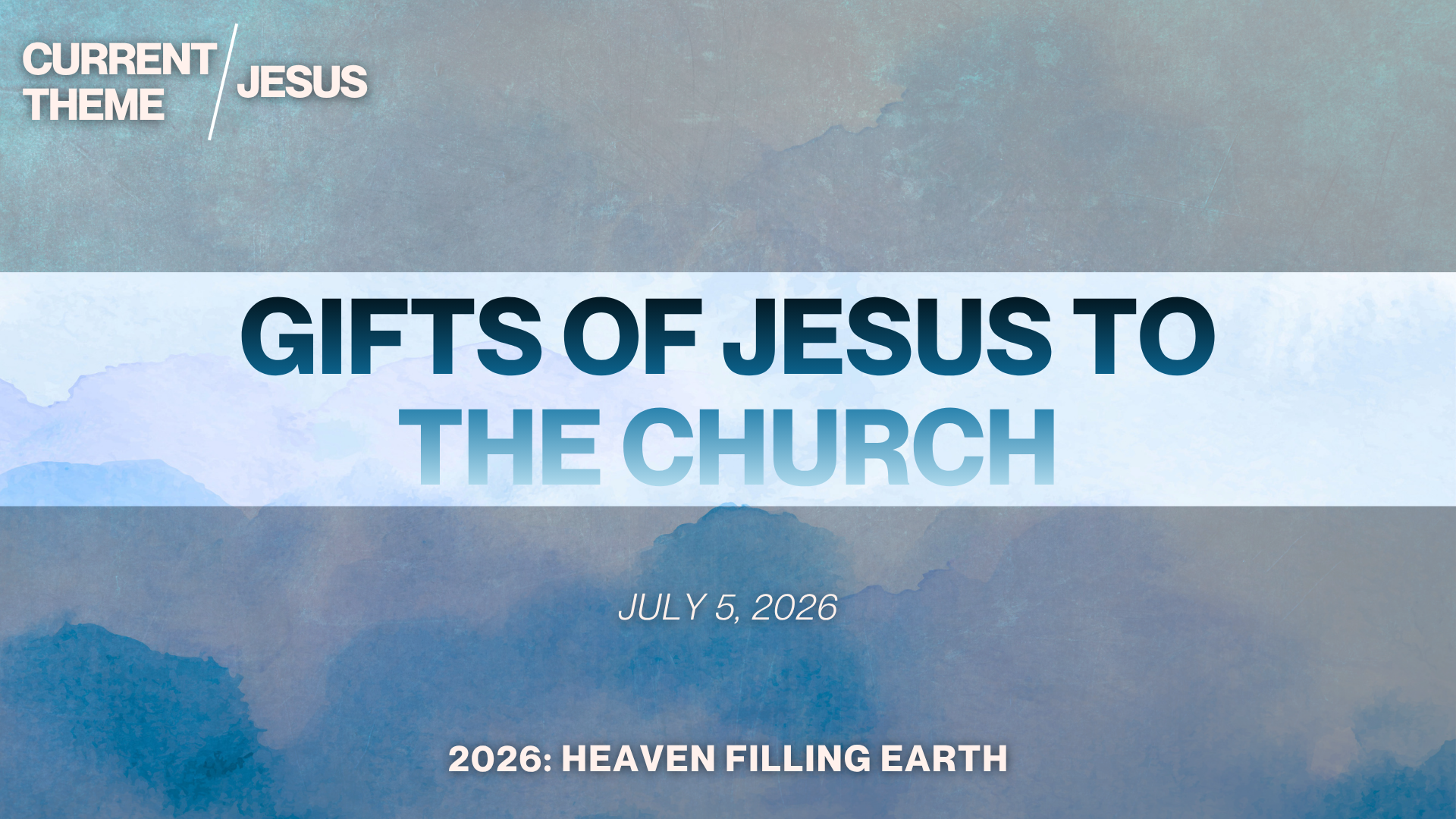 Gifts of Jesus to the Church - Pastor Mark