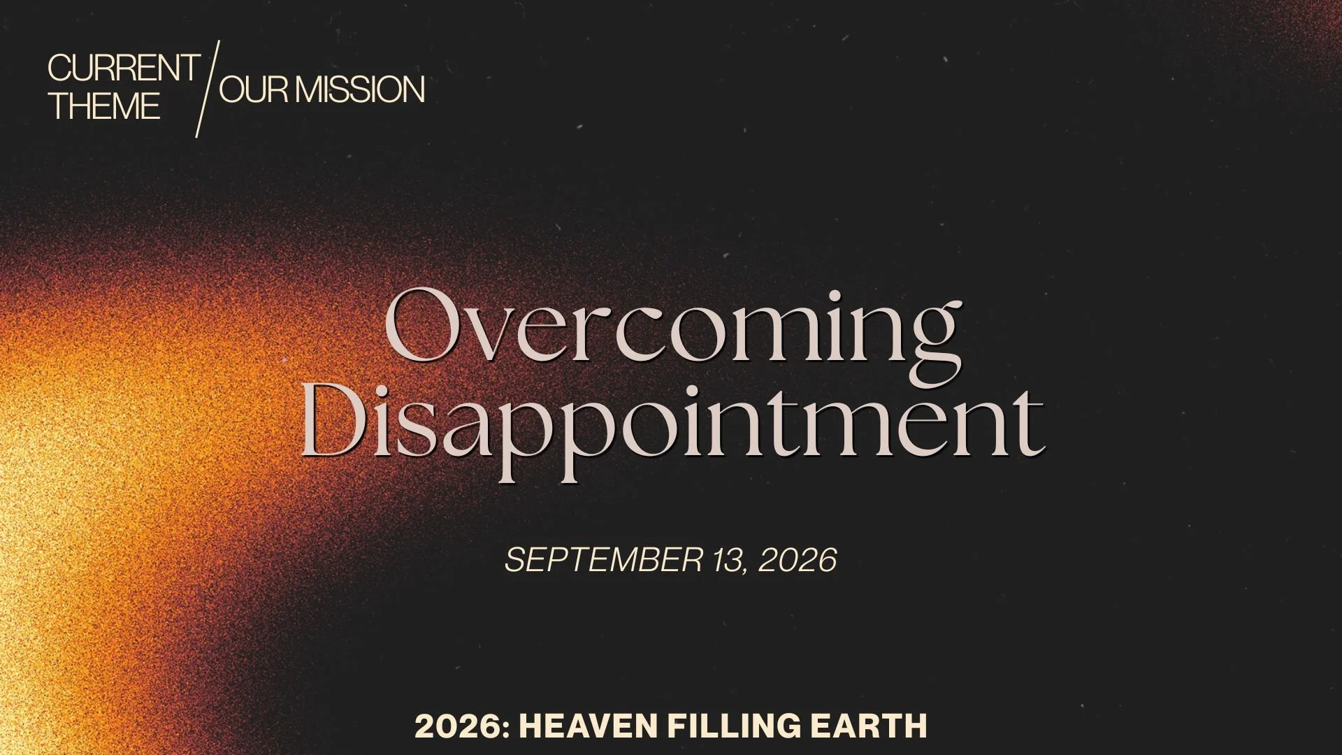 Overcoming Disappointment - Katie Luse