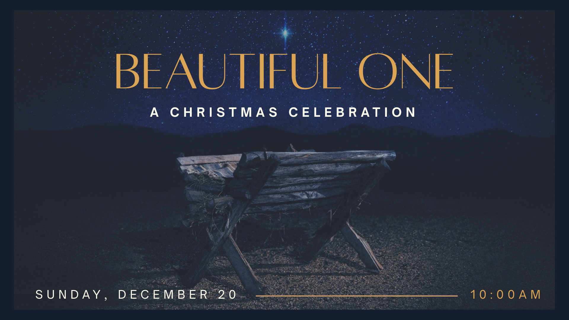 Beautiful One — A Christmas Celebration
