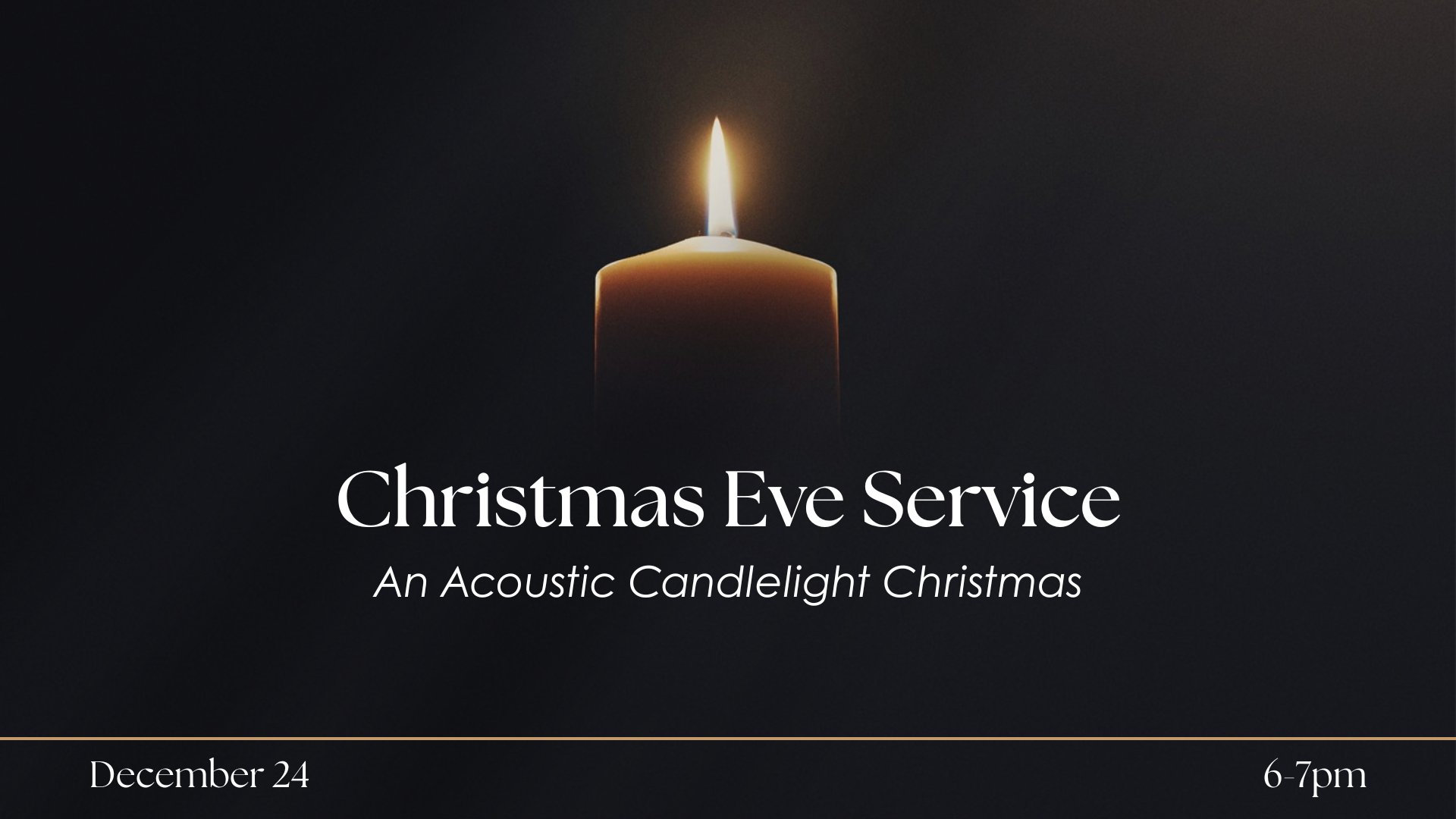 Christmas Eve Service