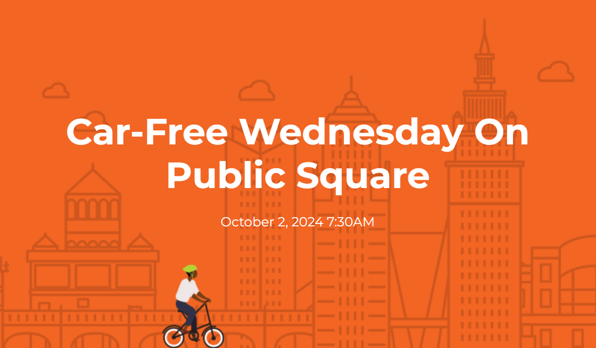 Car Free Wednesday in Public Square — Downtown Cleveland