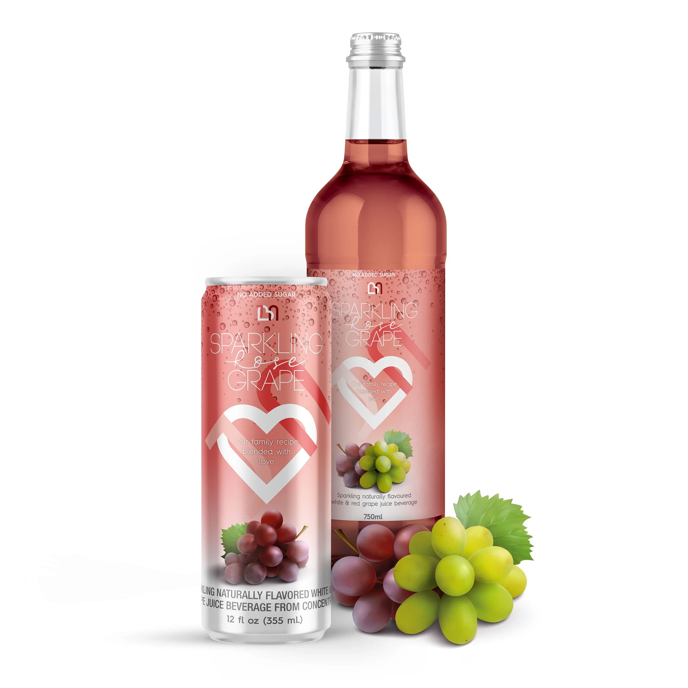 JBN Beverages - Rosé Grape Bottle & Can