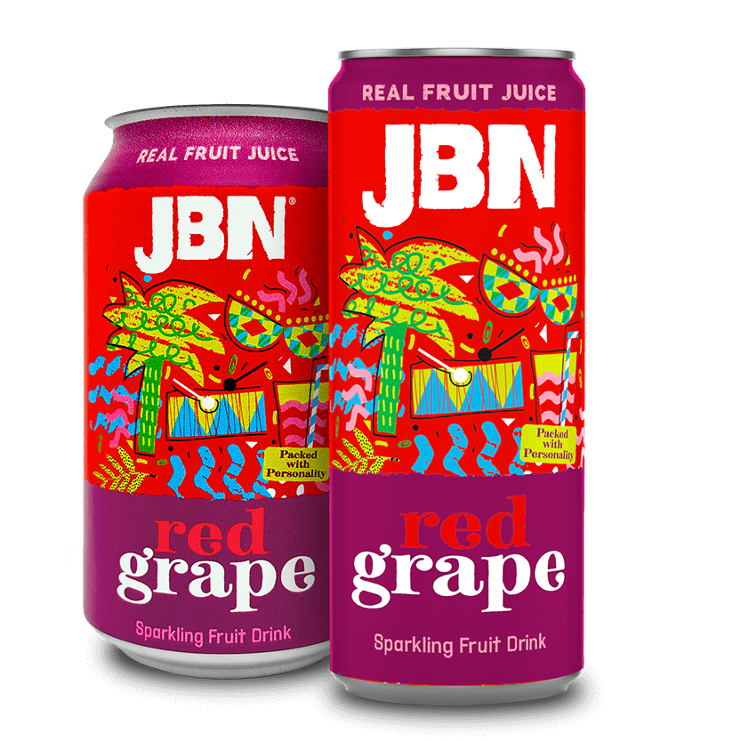 JBN Beverages | Caribbean Red Grape Cans