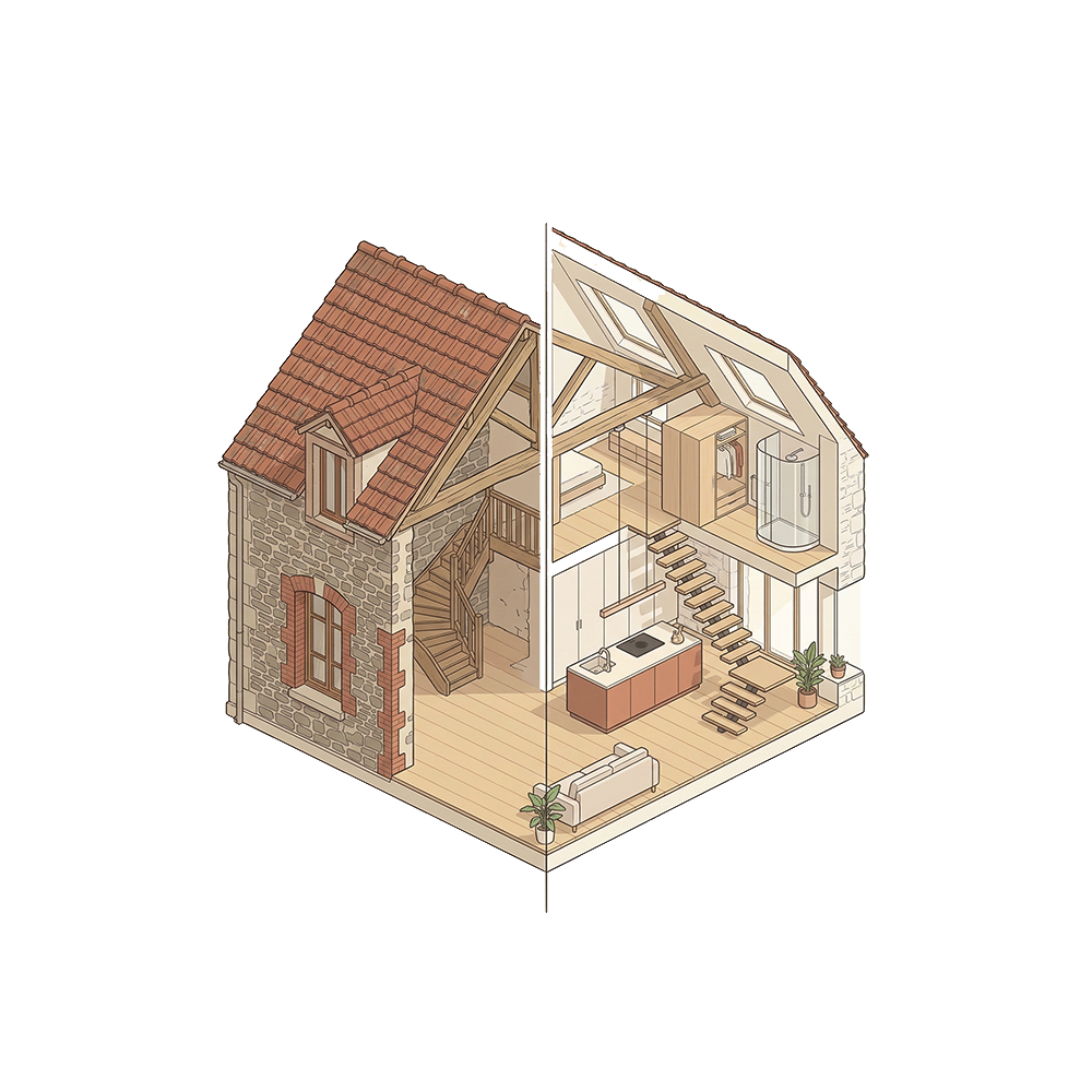🏡 Rénover une maison meulière : préserver l’âme, repenser les usages