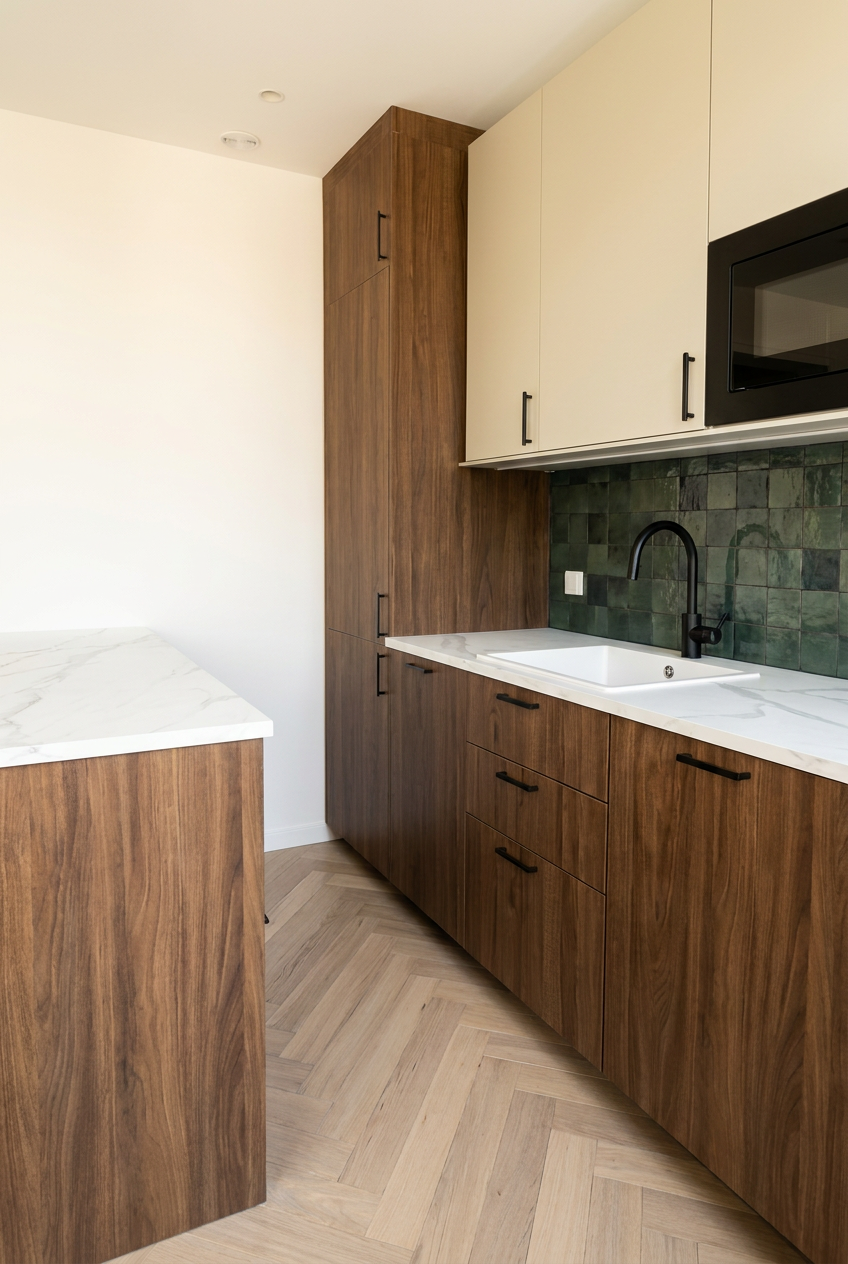 Rénovation d'une cuisine dans le 16e arrondissement de Paris