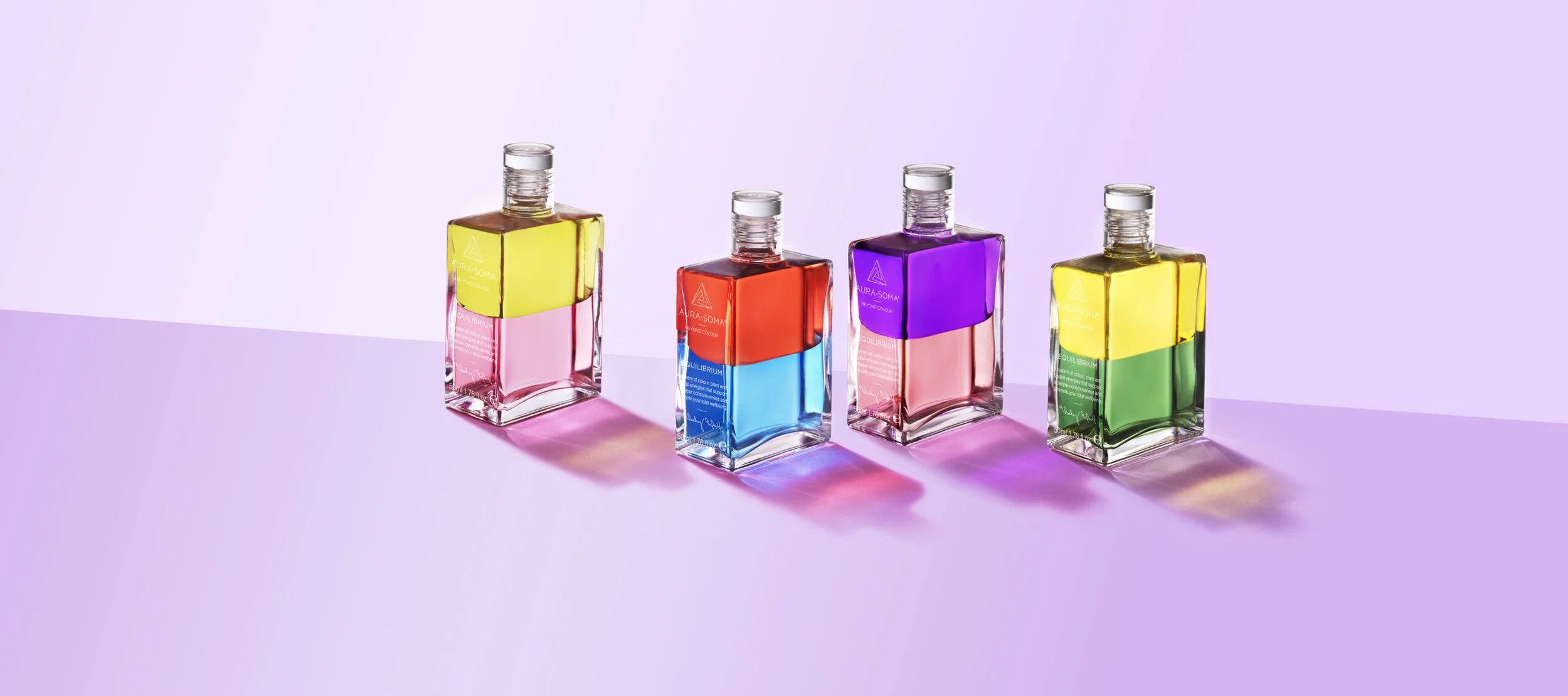 A woman with long dark hair in a pink dress looking at a large crescent moon in the night sky amid a lush, dark forest with lens flare effects.