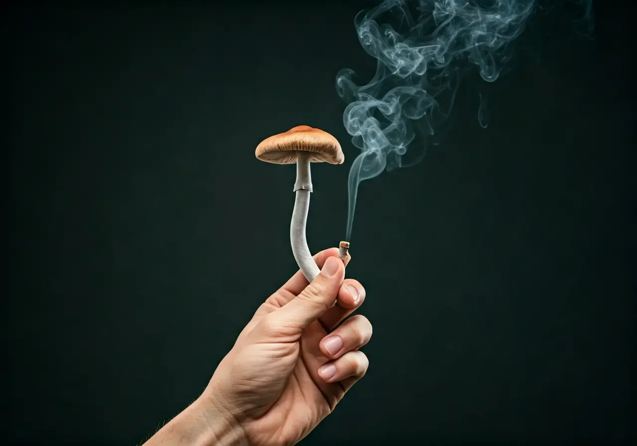 How can Magic Mushrooms help with quitting smoking?