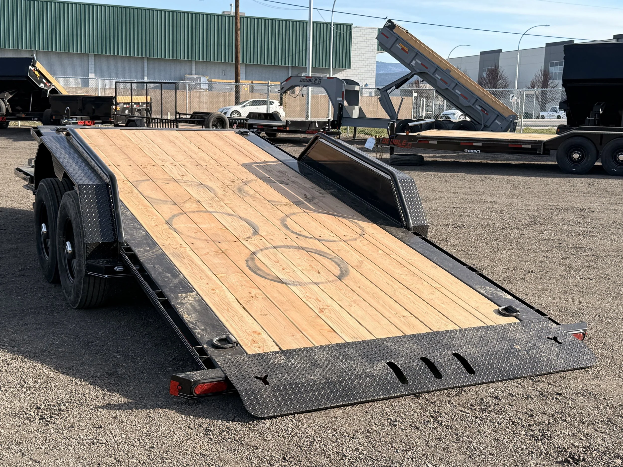 Double A Pro Series CT167-20 Cushion Tilt Trailer