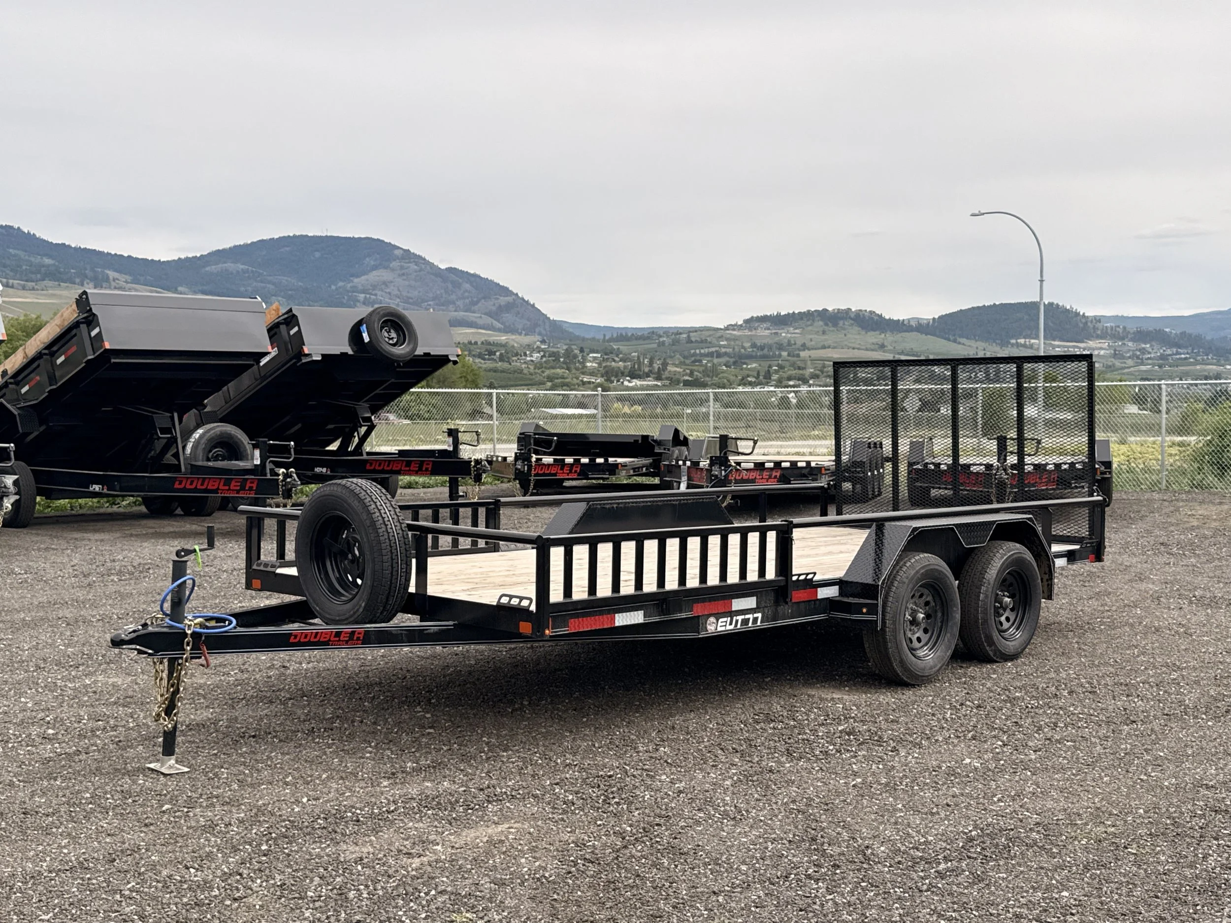 Double A EUT77-16 Black (SPARE TIRE INC)