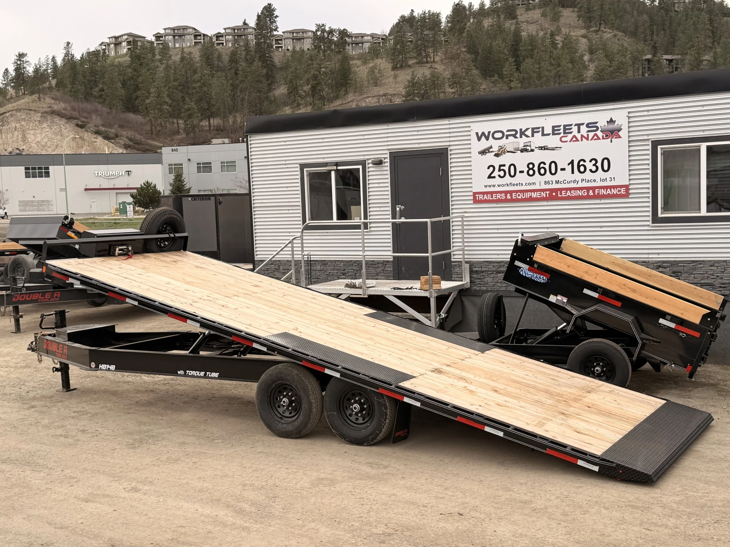 Double A HB148-24 Full Tilt with 12.5k Winch Package