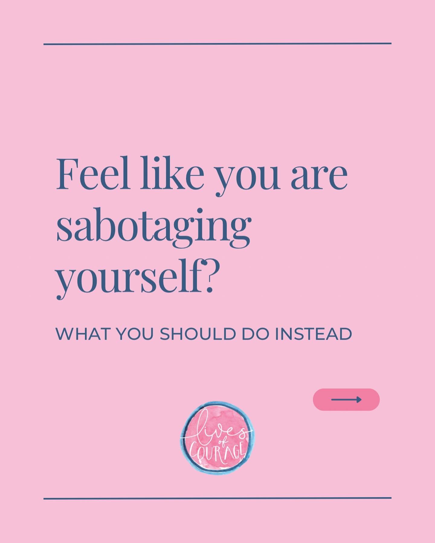 Sharing a little slice of my self-sabotage journey because let&rsquo;s be real, we&rsquo;re all navigating our way through it. 

Ever found yourself tangled up in the overwhelming urge to change everything about your life in one fell swoop? It&rsquo;
