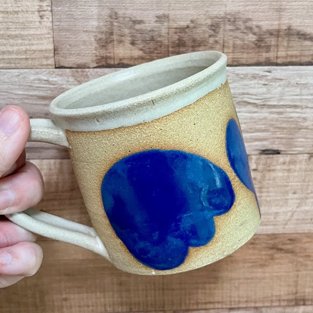 Abstract French Blue Mug
