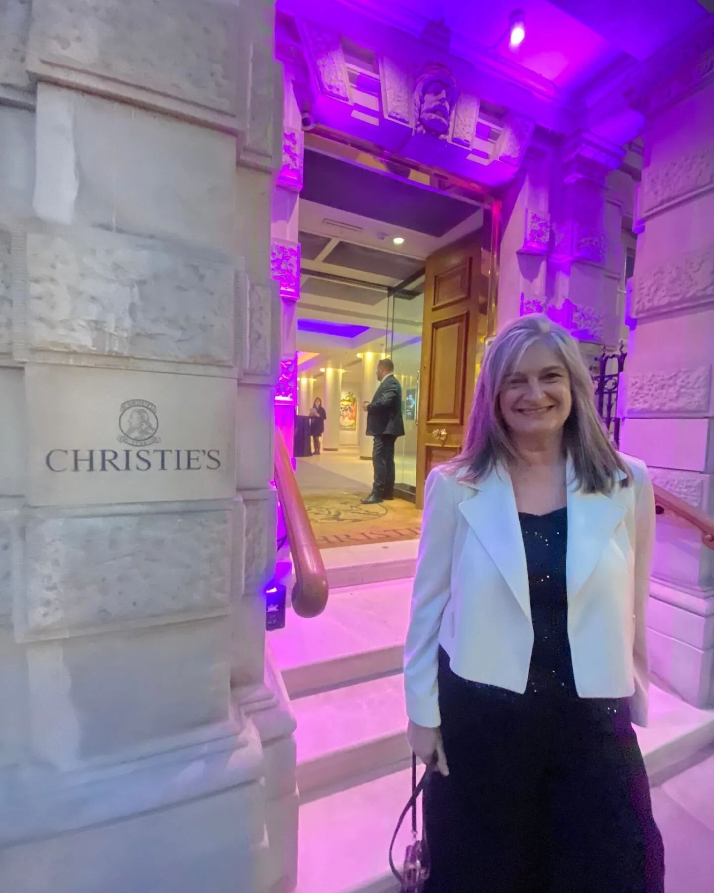 Had a fabulous time at&nbsp;@christiesinc&nbsp;Cocktail Reception looking at thought-provoking art and meeting the wonderful women behind @artofwishes who are&nbsp;working so tirelessly to raise vital funds to grant magical wishes to critically ill c