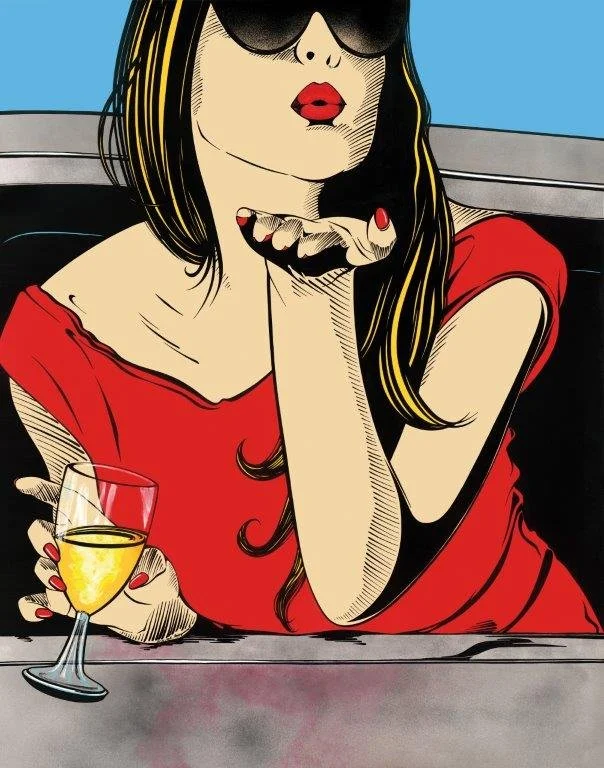 Deborah Azzopardi - Limited Edition Screen Print of 15. Somerset Tub Sized 410gsm. With Platinum. ..JPG