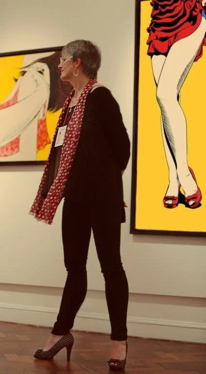 April 2014, Cork Street private View. Legs and Long Legs .jpg