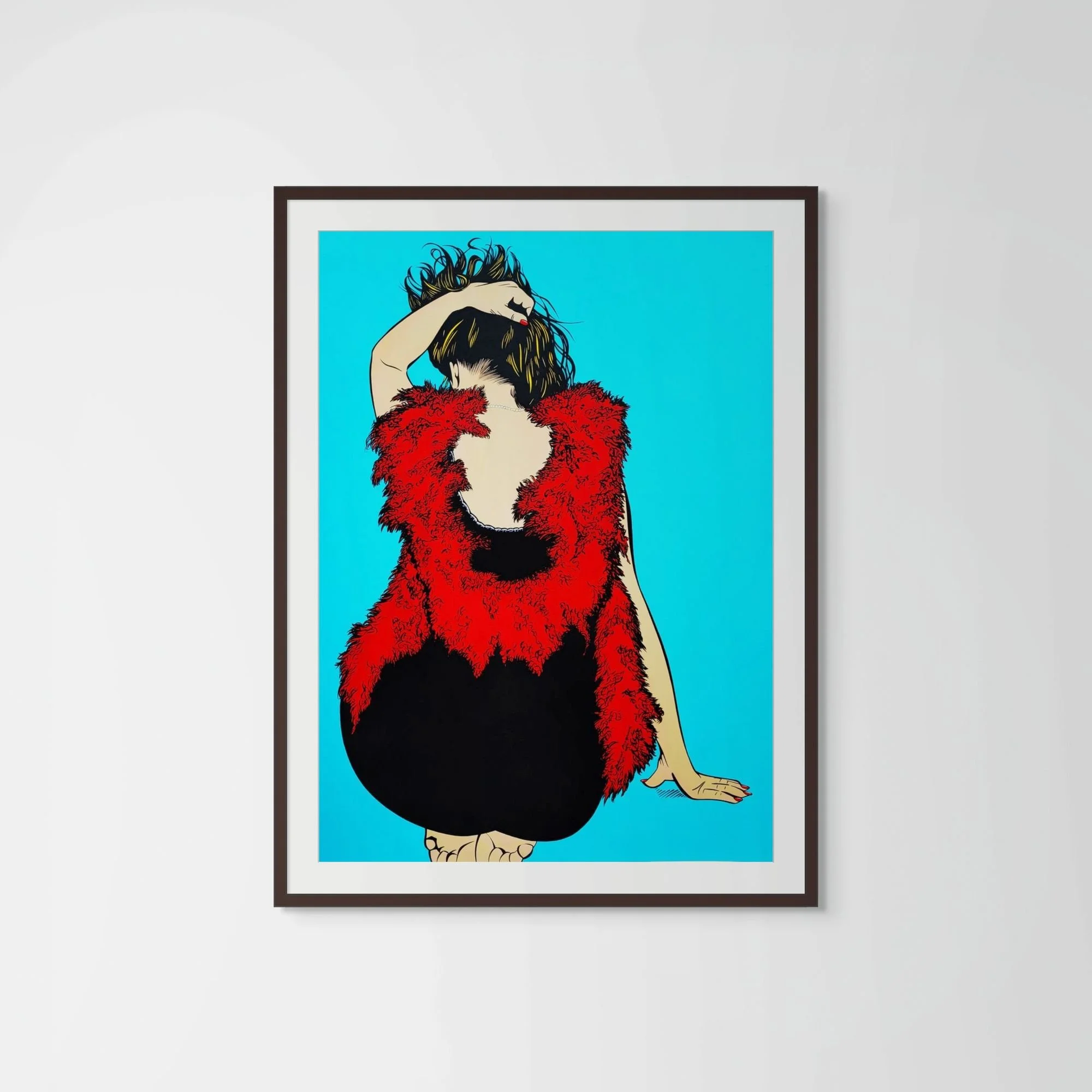 Brief Encouter |
Acrylic on 640g Arches paper |
Unframed 72cm x 52cm |
£ POA