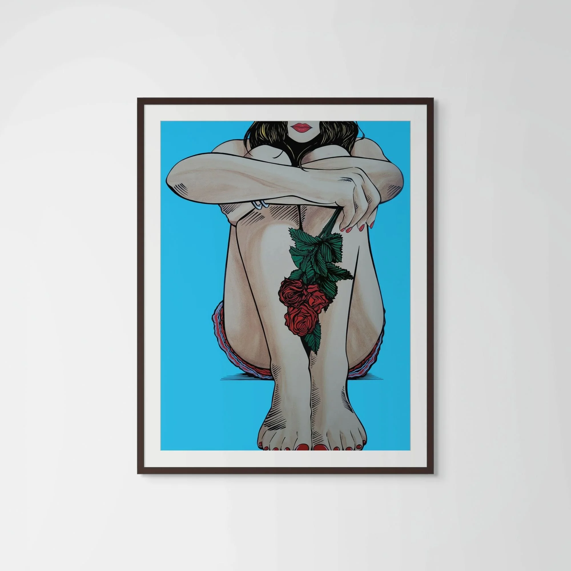 Self Love |
Acrylic on 640g Arches paper |
Unframed 53cm x 71cm |
£ POA