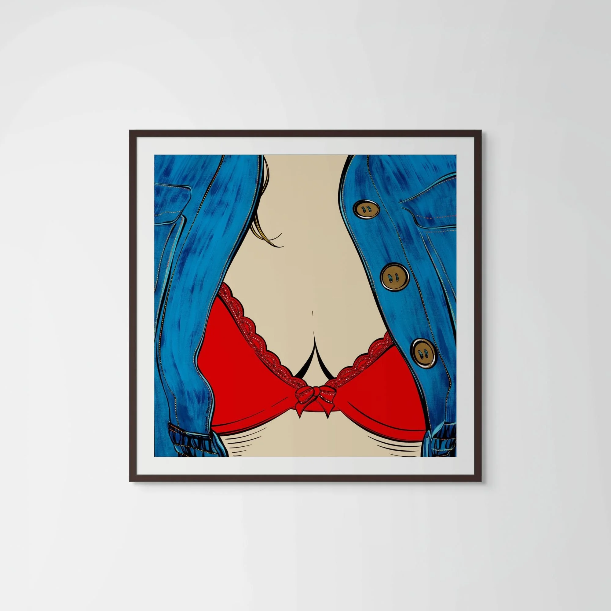 By The Way |
Acrylic on board |
Size with frame 66cm x 66cm, has hanging |
£ POA
