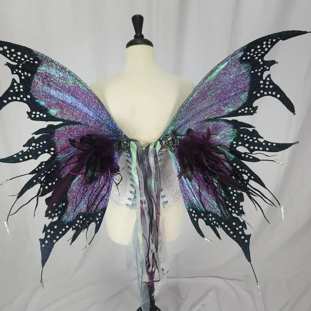 Finally back in my studio. Hope you like them. #wings #fairywings #goth #cosplay #ladyoftheonering #thepretenderscloset