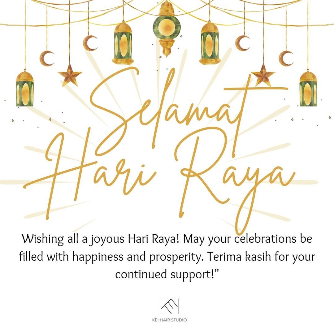 Wishing everyone a joyous Selamat Hari Raya filled with love, laughter, and cherished moments with family and friends!