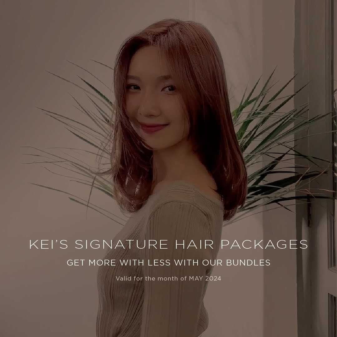 Get the ultimate hair transformation with KEI's Signature Hair Packages. Treat yourself to a luxurious experience with out specially tailored bundles that are designed to elevate your look and leave you with gorgeous locks. 💆🏻&zwj;♀️✨

Valid for MA