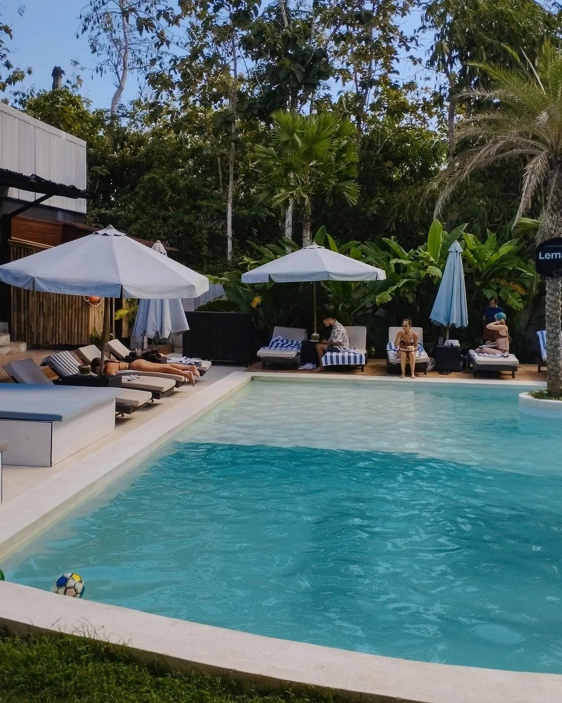 Pool glow, tunes on, chill mode activated.

 #Lemanja #uluwatubestscene #pooldays