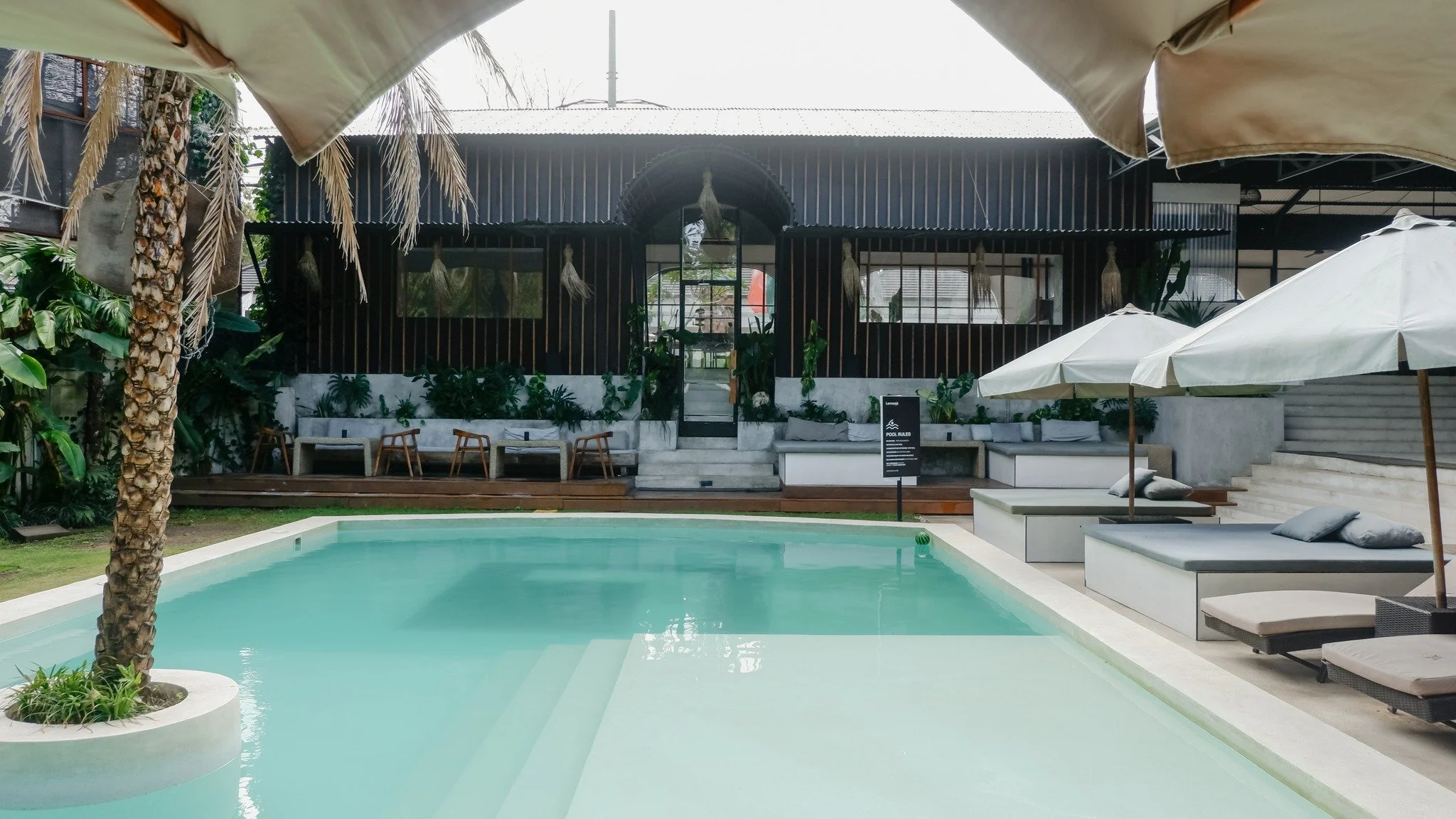 Turn an ordinary day into paradise, pool days, good vibes, always.