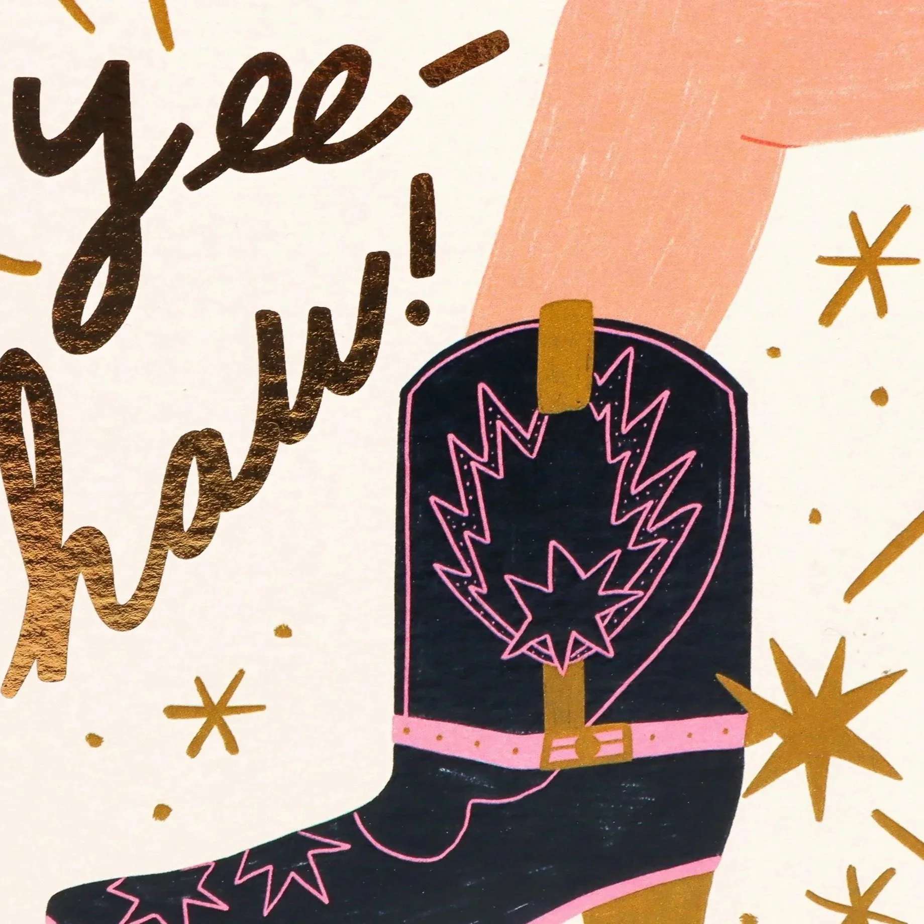 Digital Print with Foil - Kerrie Illustrates 