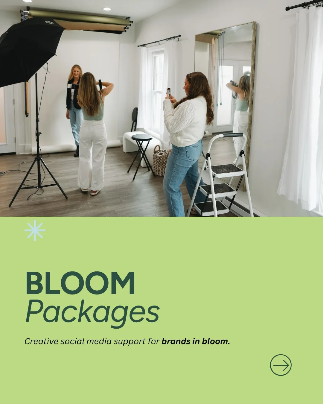 Okay&hellip; here&rsquo;s the official Ivy House Bloom package launch 🌱

We created Bloom for small businesses that know they should be showing up online more consistently, but don&rsquo;t necessarily need a huge agency package right now.

Maybe you