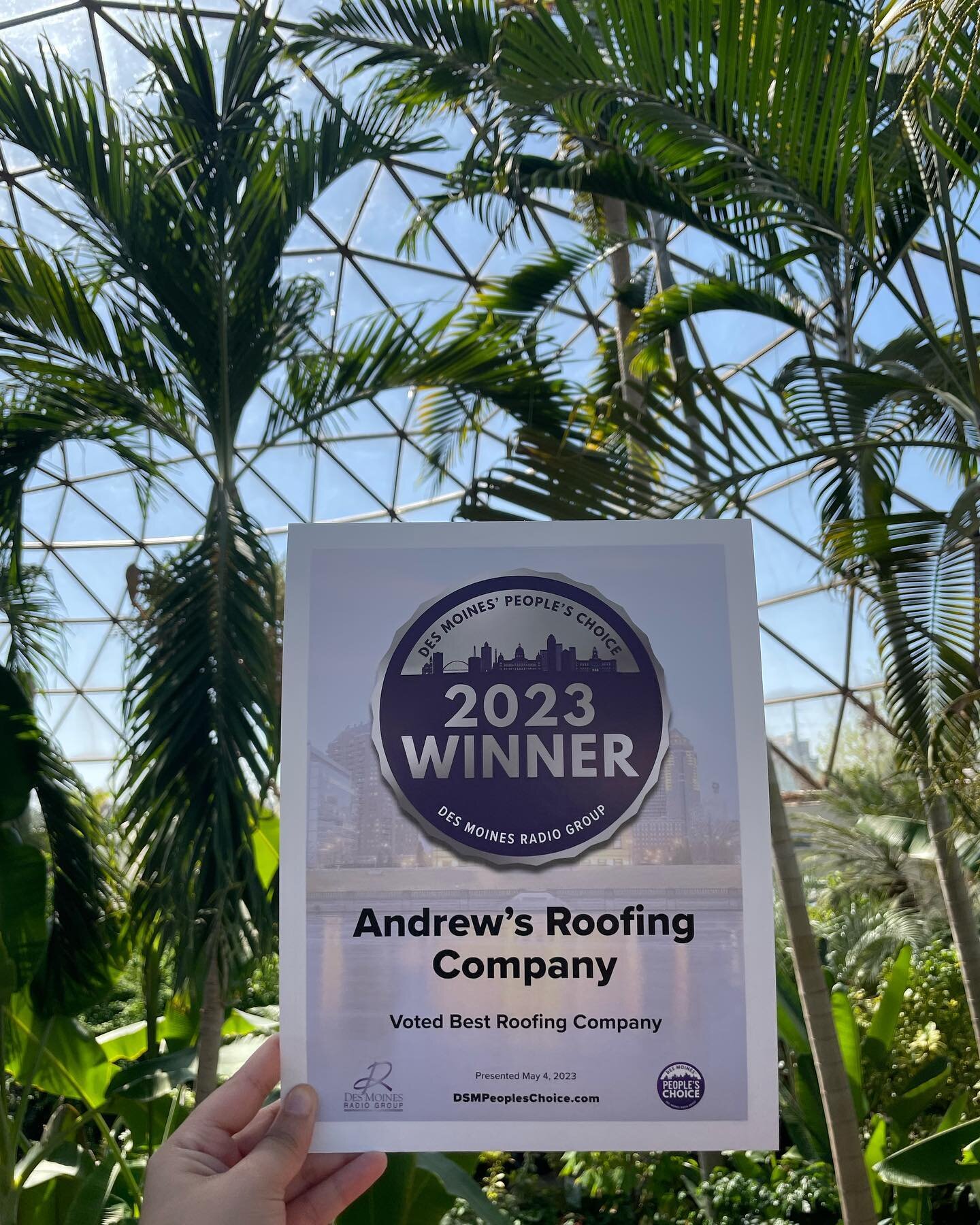 We're thrilled to announce that we've won the Silver Best Roofing Company award for the second year in a row! Thank you to everyone who voted for us and helped us earn this incredible honor. We're proud to continue providing top-notch roofing service