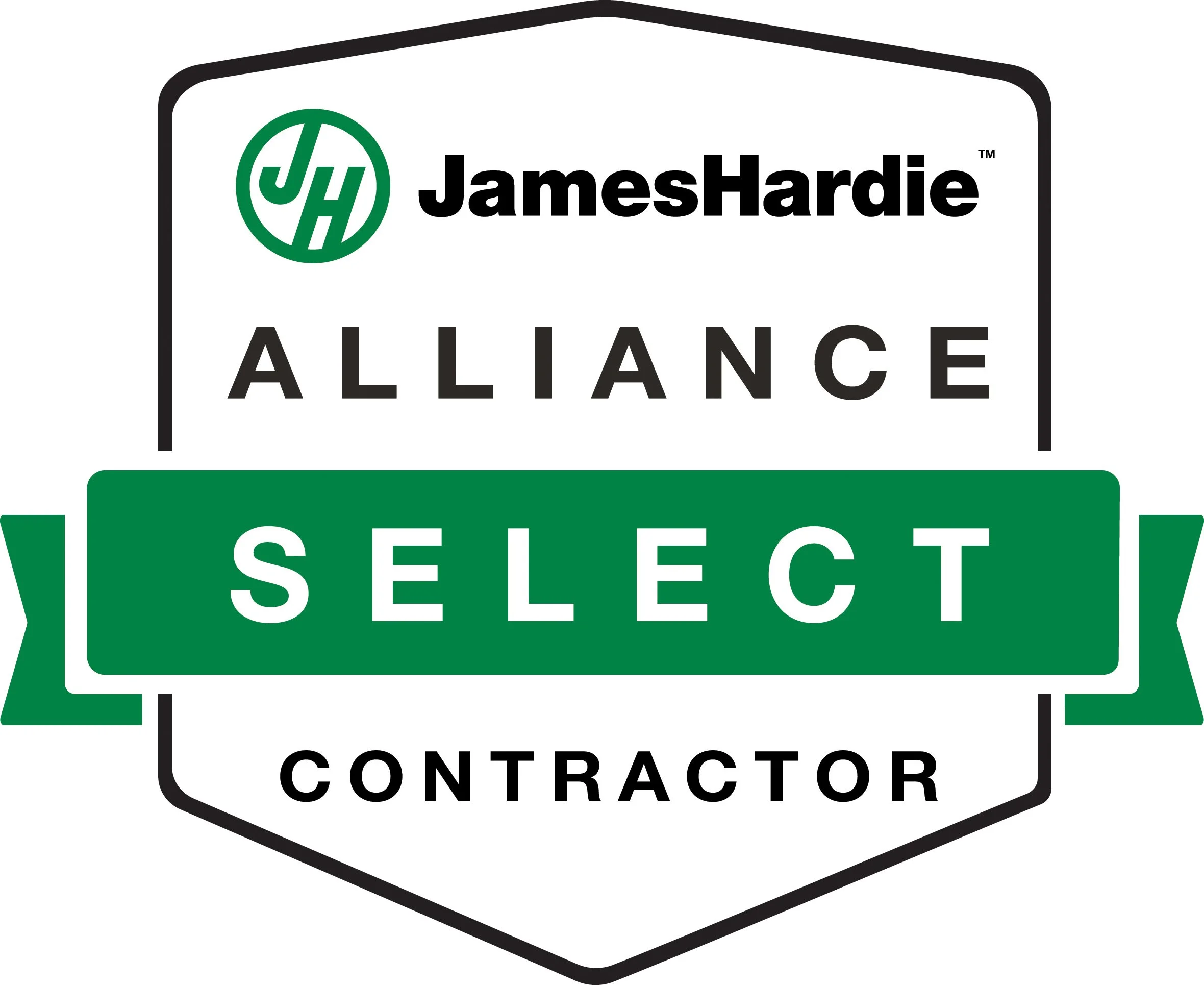 James Hardie Alliance Select Contractor Logo