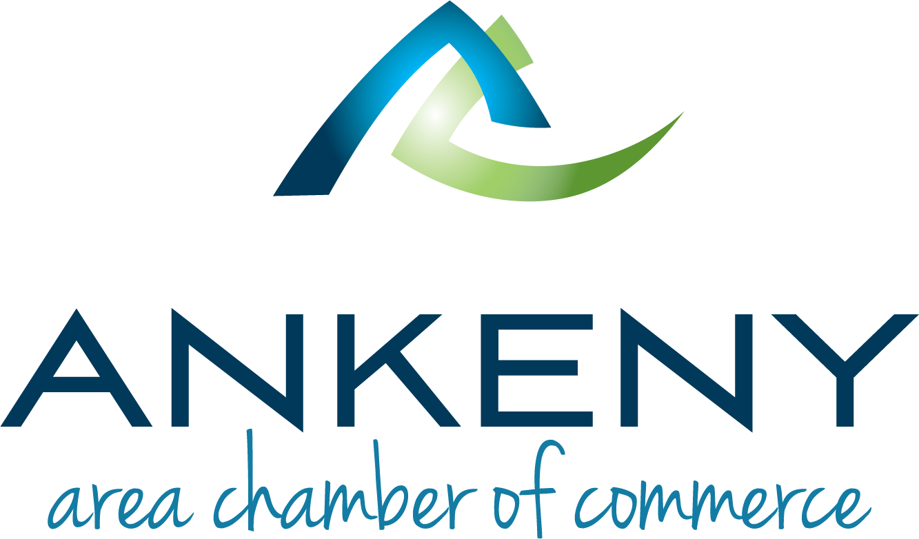 A logo for Ankeny Chamber of Commerce
