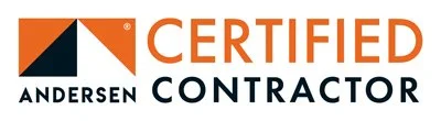 Andersen Window Certified Contractor Logo for Andrew's Roofing Company