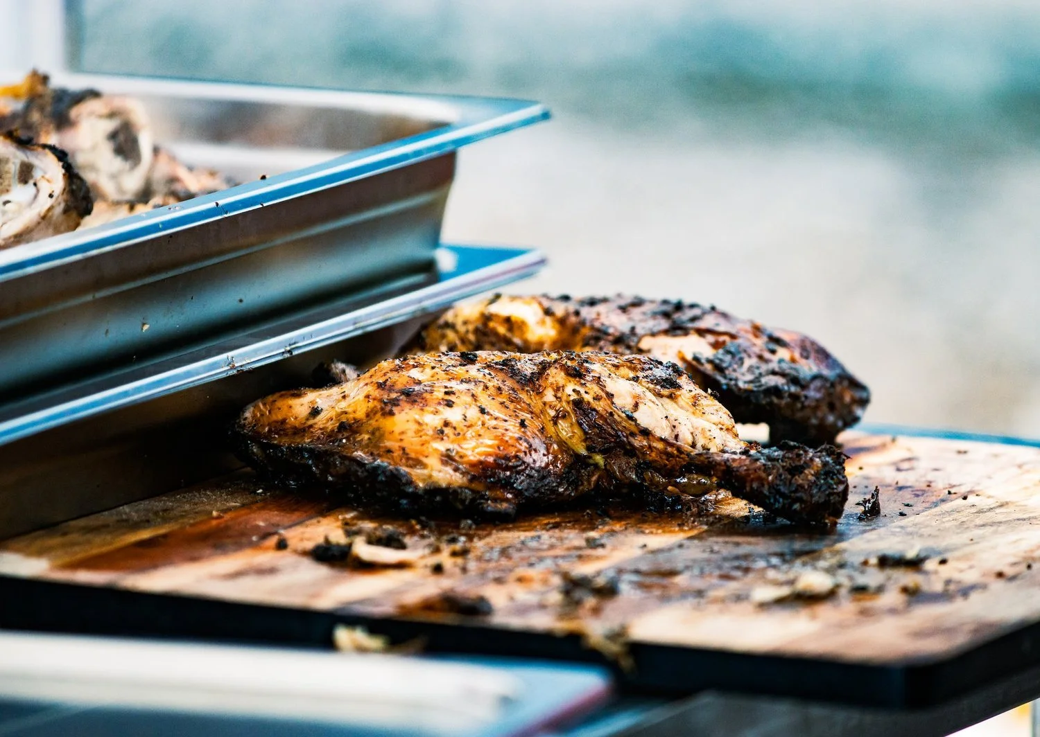 Jerk chicken bbq