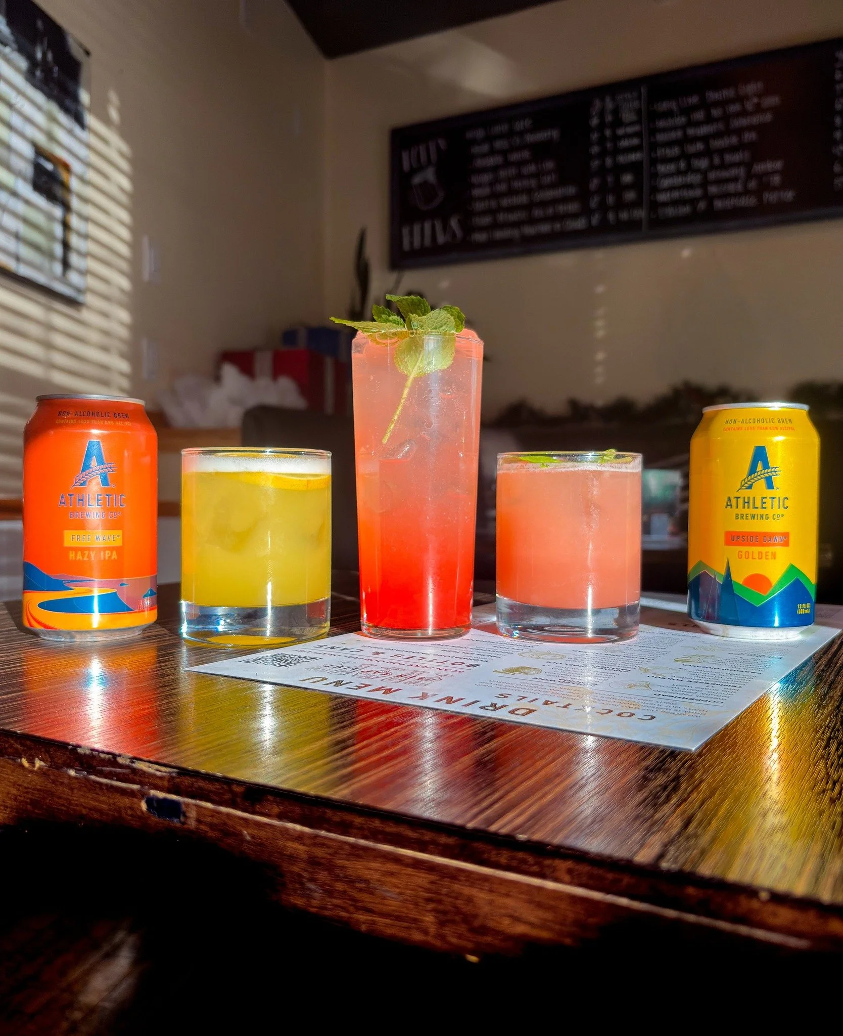 Dry January at Rail Trail Flatbread: Mocktails &amp; Non-Alcoholic Drinks Worth Savoring