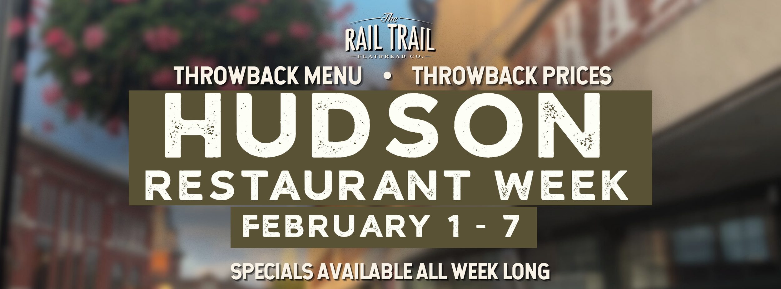 HUDSON RESTAURANT WEEK