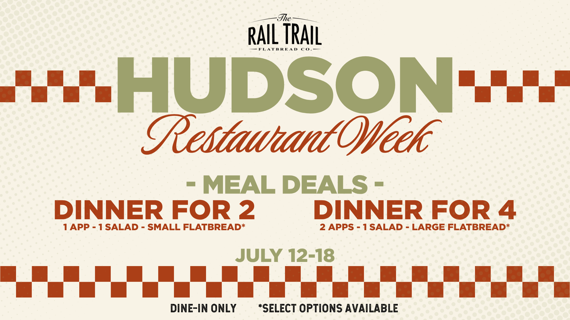 Make Your Hudson Restaurant Week Reservation Today