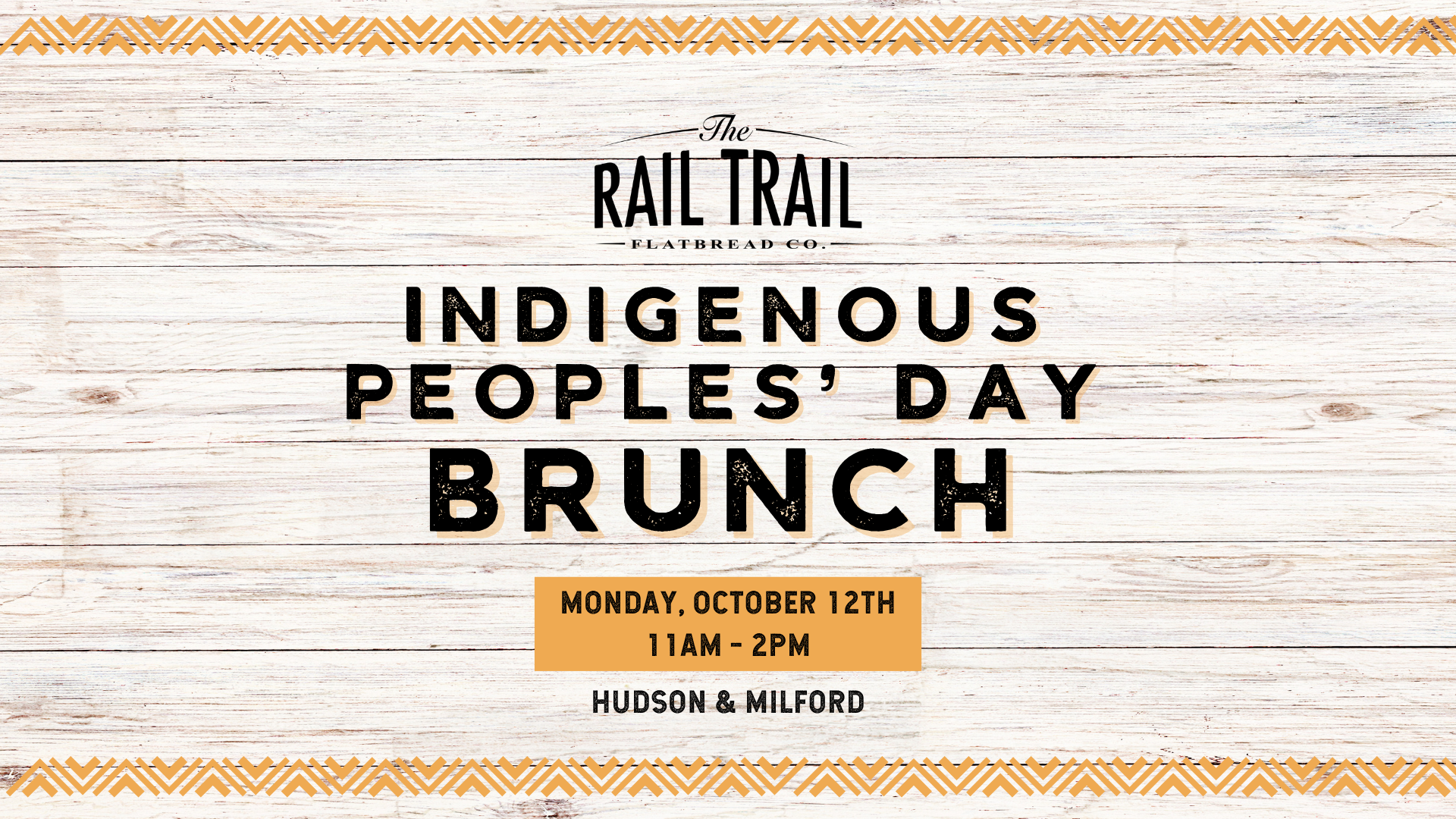 indigenous peoples’ day Brunch