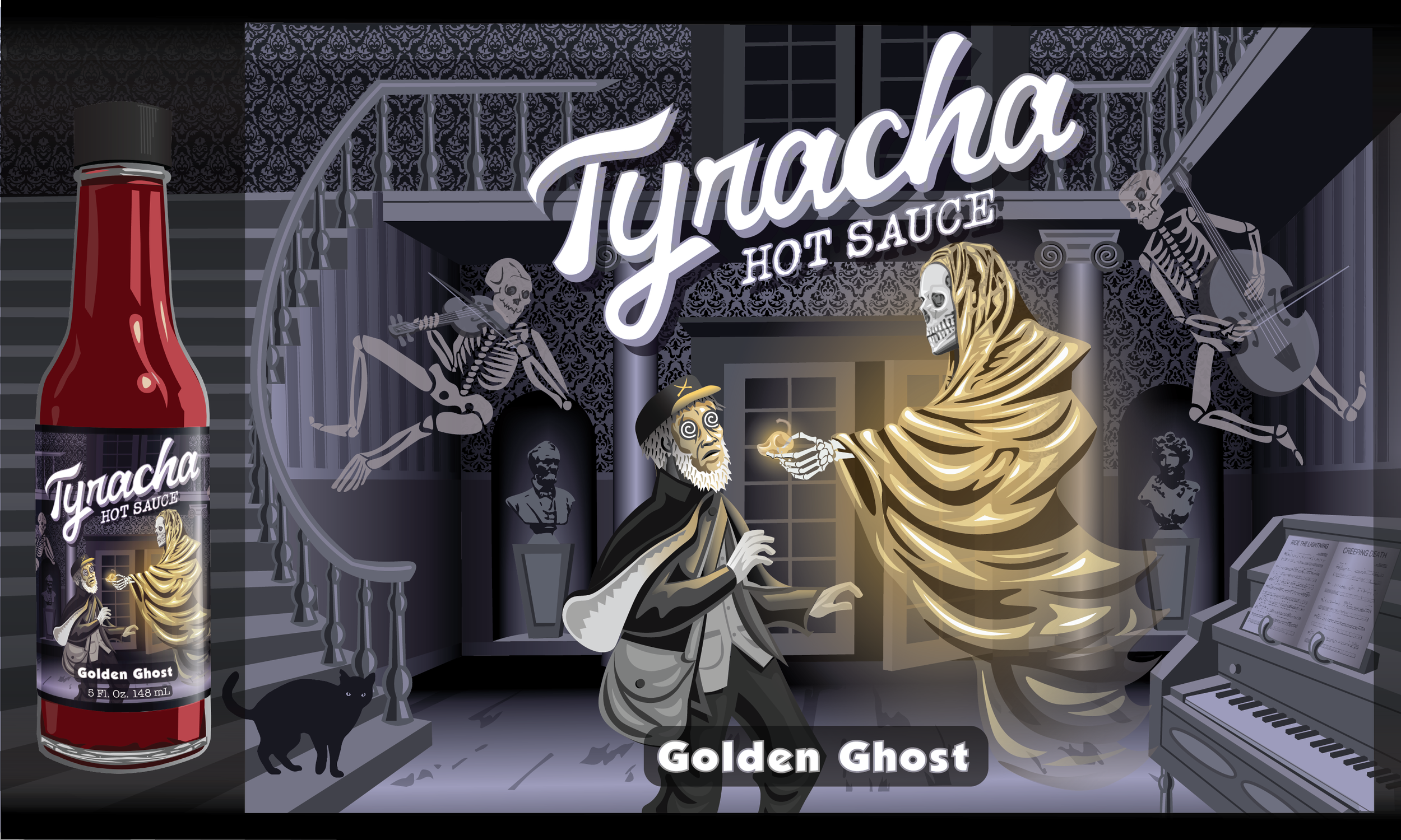 Golden Ghost Poster