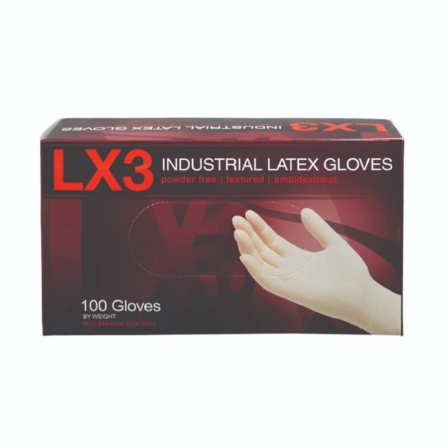 LX3 Latex Gloves