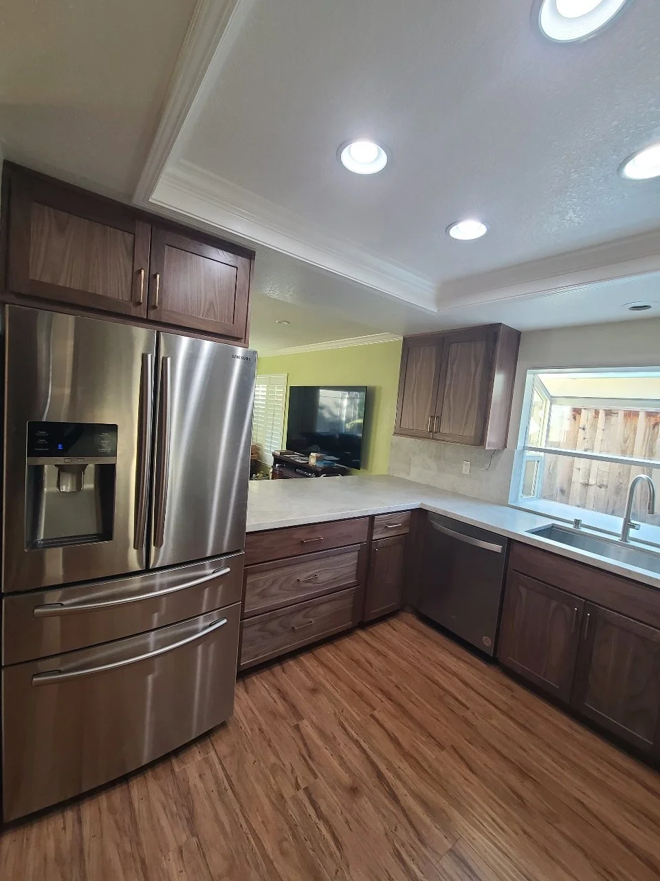 After - Petite Bevel in Walnut