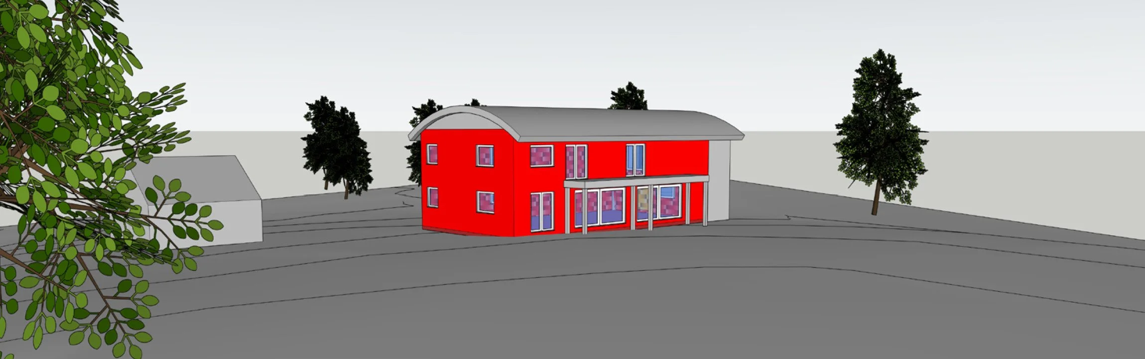 Farm House SketchUP model