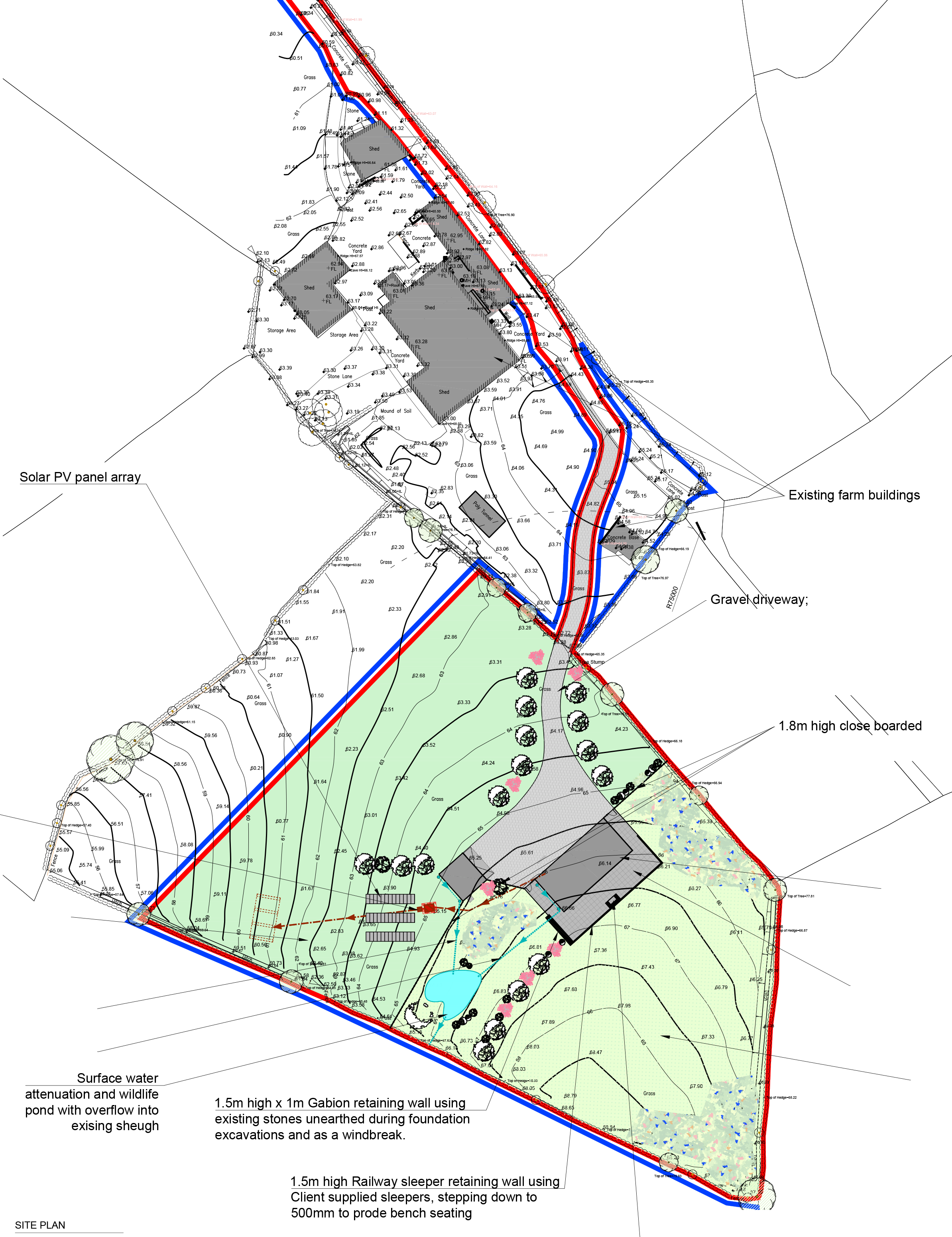 Farm House proposed site