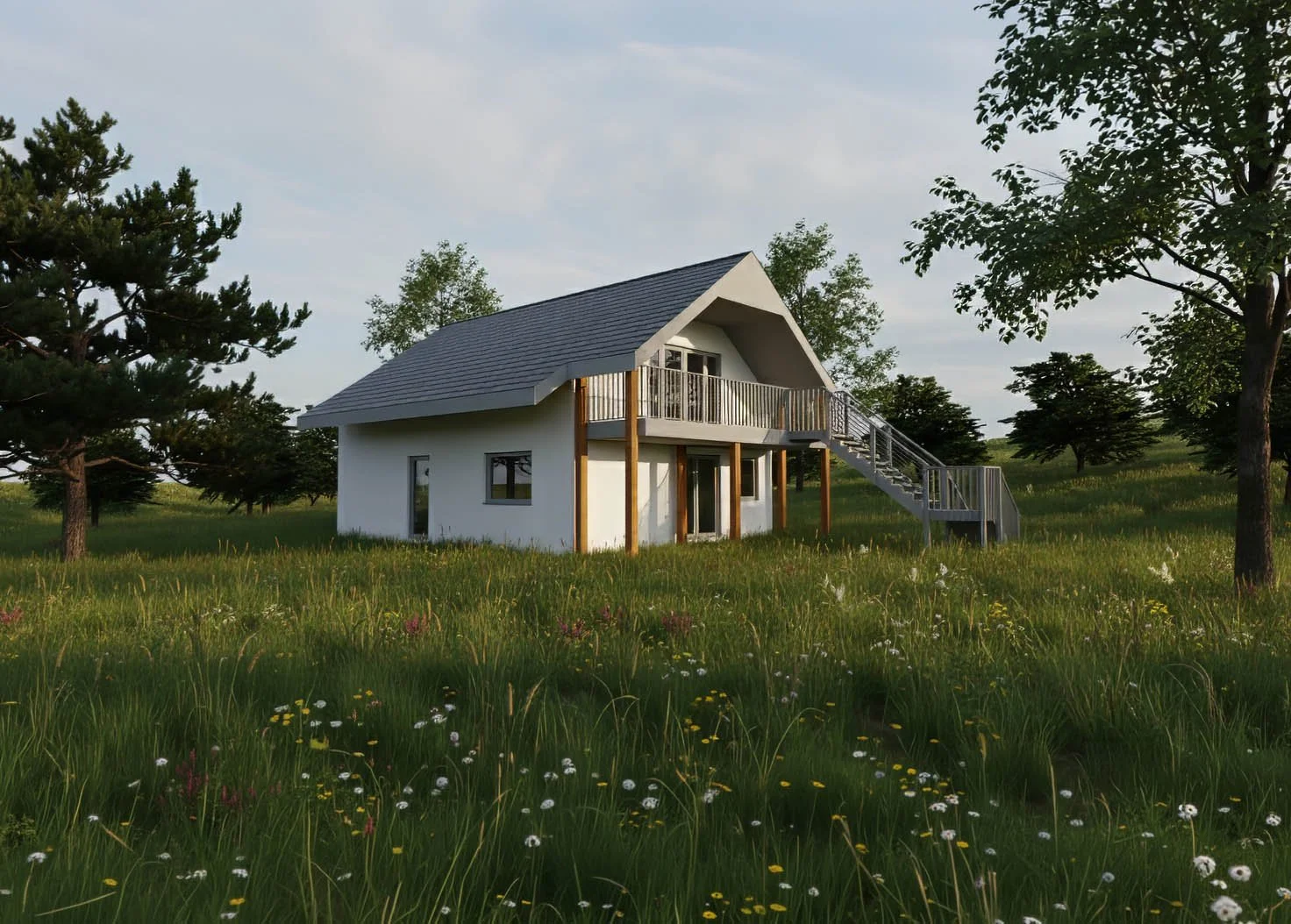 Strawbale House Passive House
