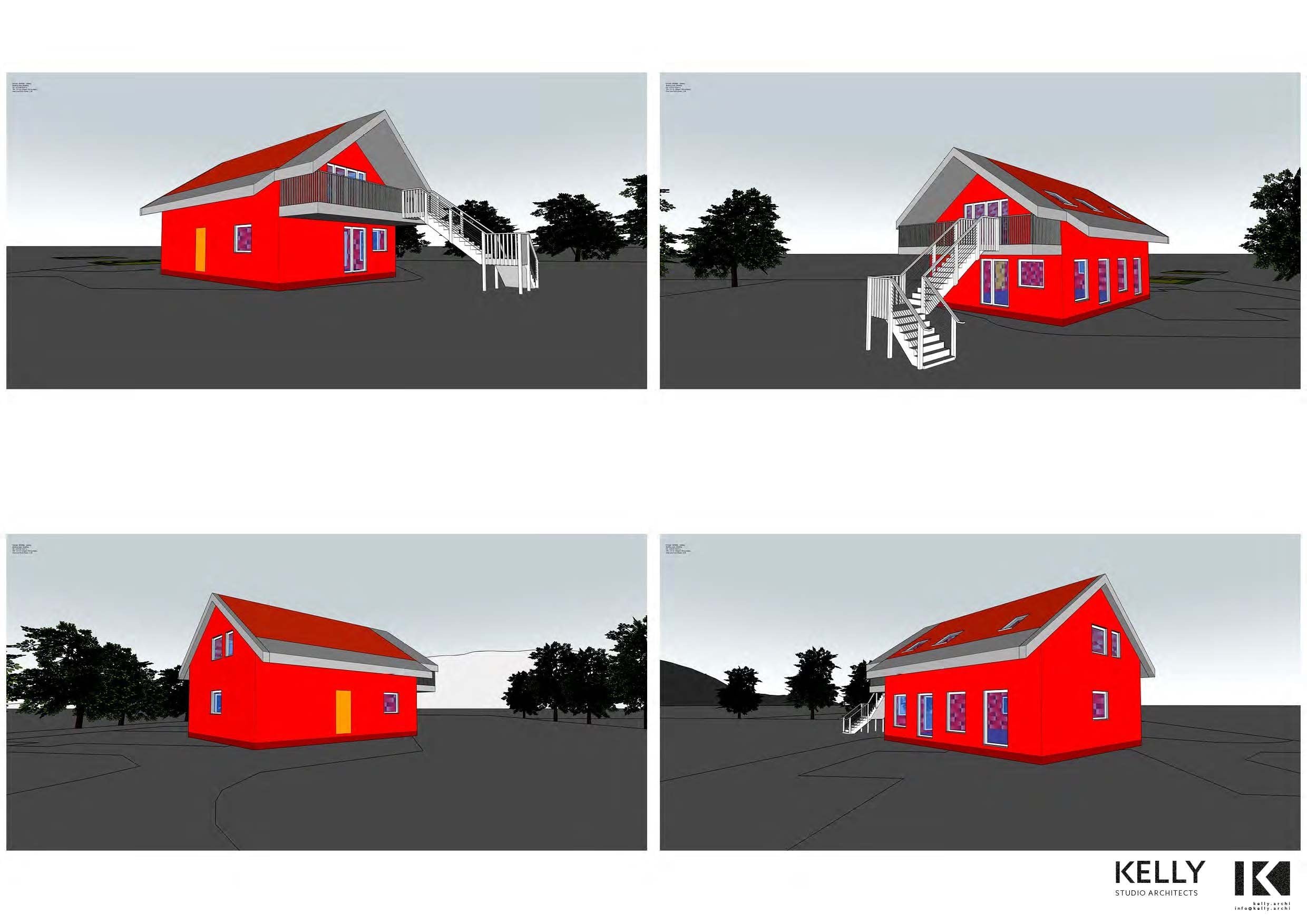 SketchUP model for energy analysis