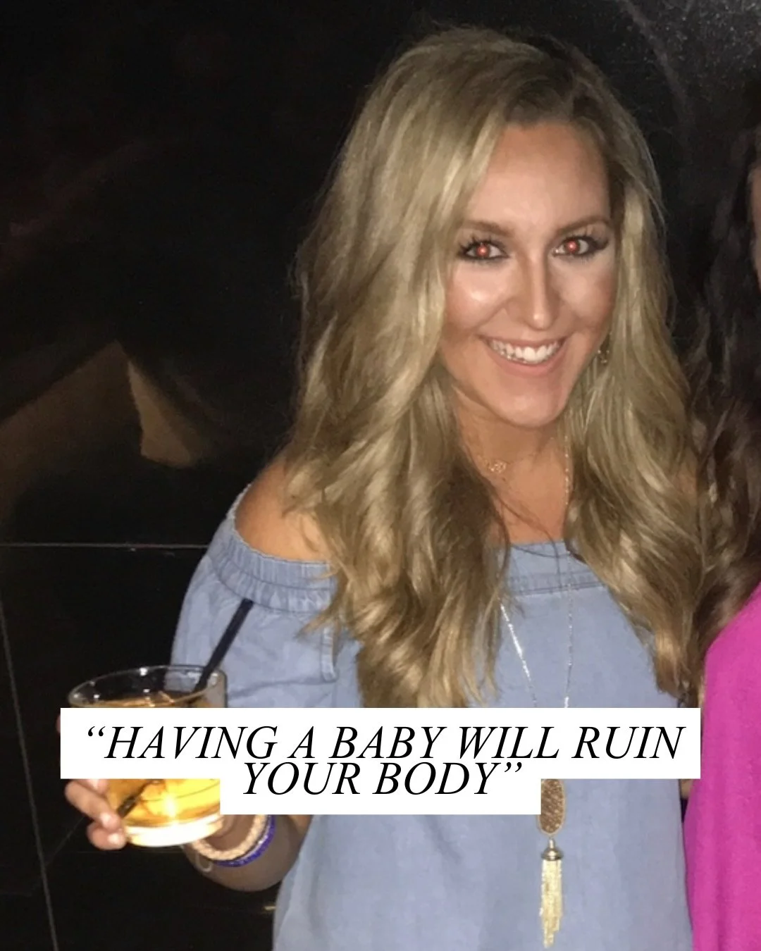 &ldquo;Having a baby ruins your body.&rdquo;

Okay. 🤣

Yes, I&rsquo;m pregnant.
No, I don&rsquo;t have abs right now.
These photos are 2 months before I got pregnant and I&rsquo;m posting them intentionally.

I&rsquo;m declaring this now&hellip;
my 